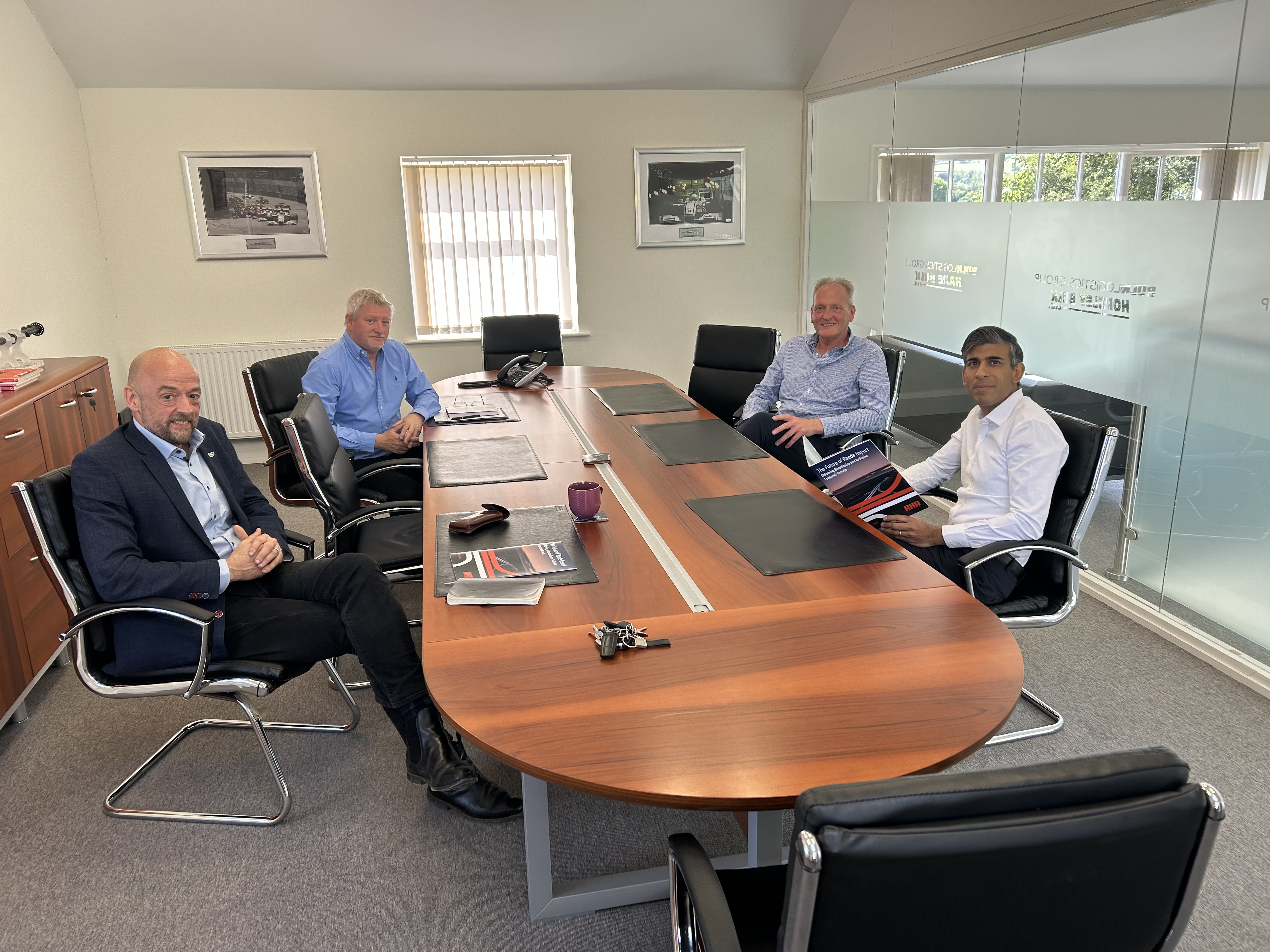 RHA meets Rishi Sunak MP to discuss A66 upgrade